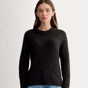 Everlane Cocoon Crew Charcoal Size Small
